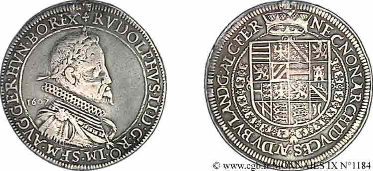 HAUTE-ALSACE - RODOLPHE II OF HABSBOURG Thaler BC/BC+
