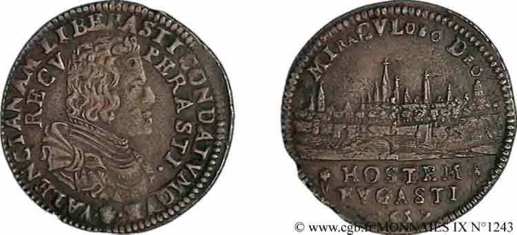 PAYS-BAS ESPAGNOLS - PHILIPPE IV Jeton 1657 Anvers SS