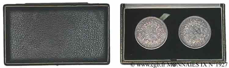 Boîte originale de 2 essais de 10 francs Hercule 1964 Paris F./ FDC 