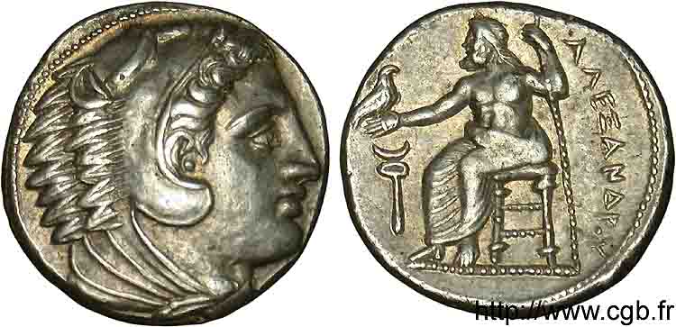 MACEDONIA - MACEDONIAN KINGDOM - ALEXANDER III THE GREAT Tétradrachme AU