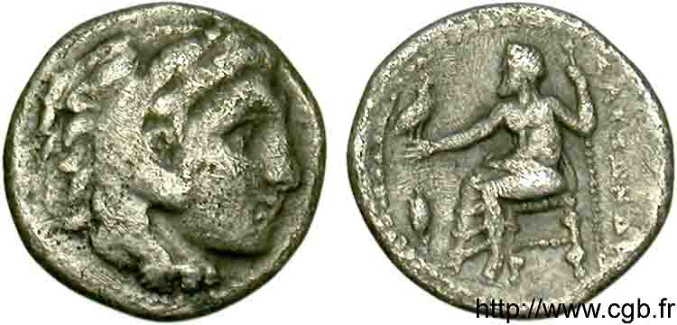 MACEDONIA - KINGDOM OF MACEDONIA - PHILIP III ARRHIDAEUS Hémidrachme VF