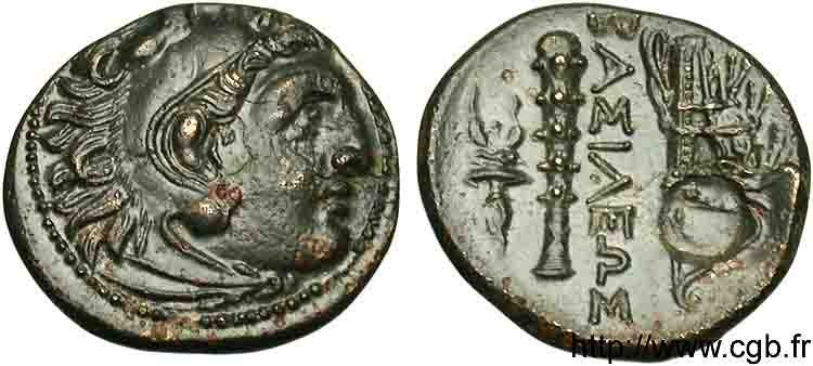 MACEDONIA - MACEDONIAN KINGDOM - ANTIGONUS MONOPHTALMUS Unité de bronze, (PB, Æ 18) AU
