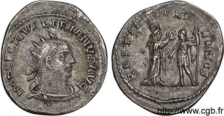 VALERIANO I PADRE Antoninien  AU