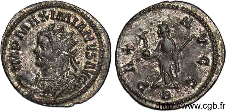 MAXIMIANUS HERCULIUS Aurelianus AU