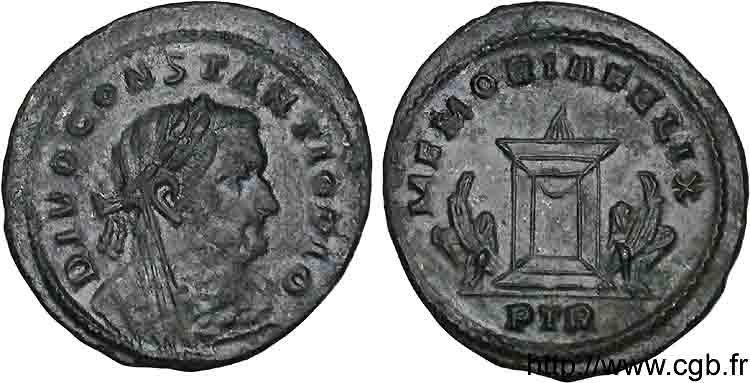 CONSTANTIUS I Follis ou nummus SS/fVZ