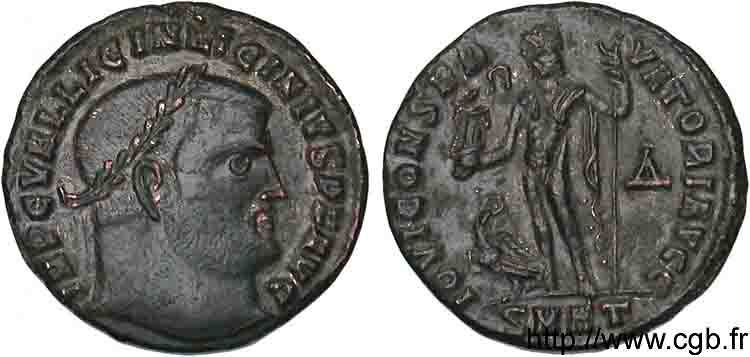 LICINIUS I Follis ou nummus AU