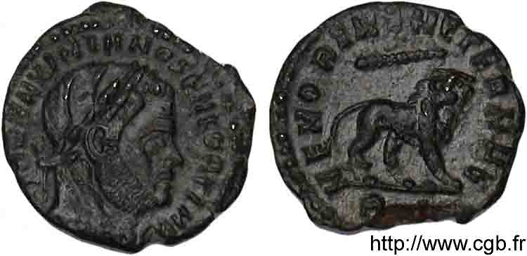 MAXIMIANUS HERCULIUS Demi-follis ou demi-nummus AU