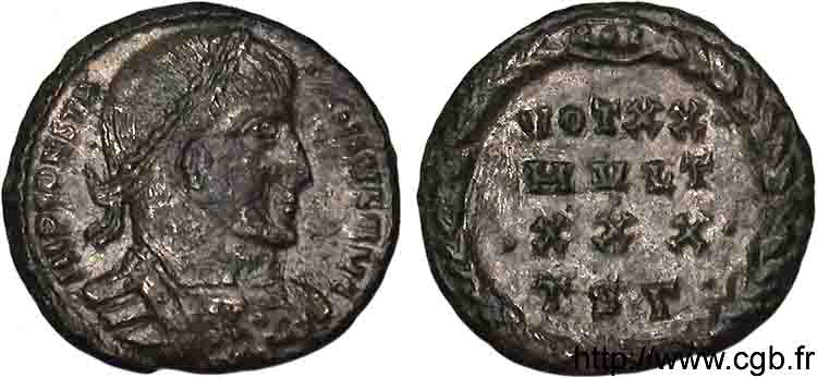 CONSTANTINO I EL MAGNO Centenionalis ou nummus EBC