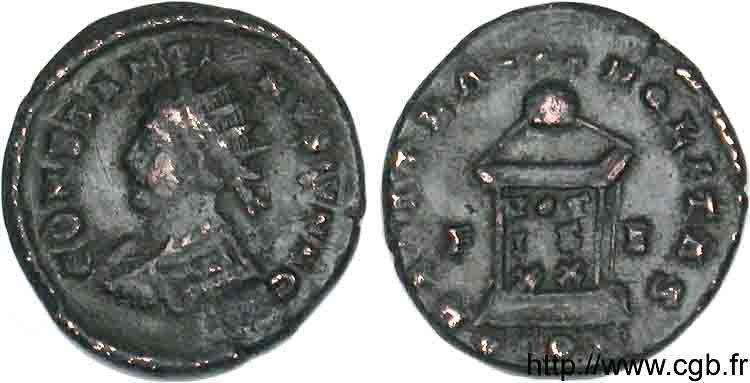 CONSTANTINO II Centenionalis ou nummus MBC