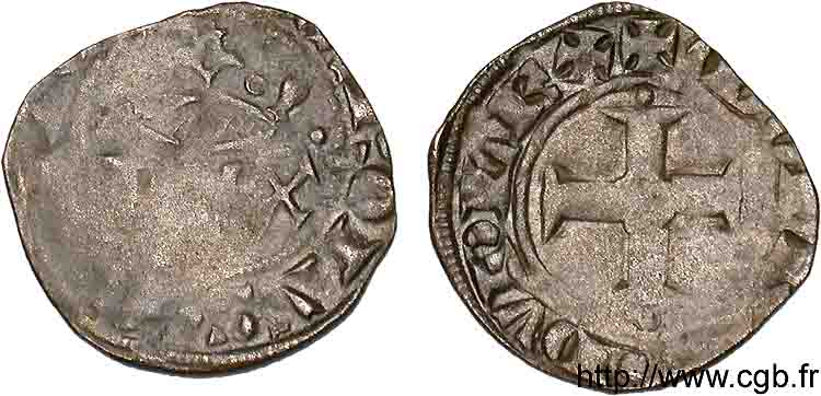 DUCHY OF BRITTANY - CHARLES OF BLOIS Double tournois BC+/MBC
