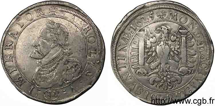 TOWN OF BESANCON - COINAGE STRUCK IN THE NAME OF CHARLES V Daldre XF