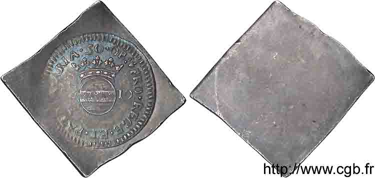 ARTOIS - SIEGE OF AIRE-SUR-LA-LYS 50 sols, monnaie obsidionale AU