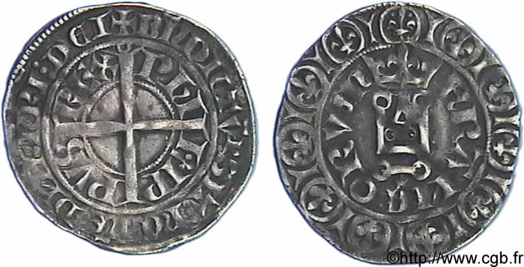 FILIPPO VI OF VALOIS Gros à la couronne n.d.  XF