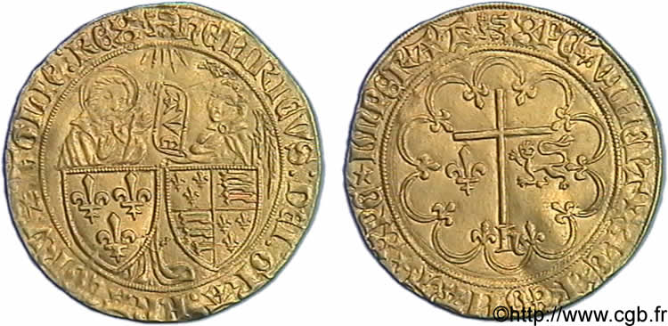 HENRY VI OF LANCASTER Salut d or 6/09/1423 Rouen fVZ