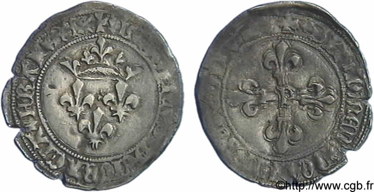 LOUIS XI LE PRUDENT Gros de roi de Perpignan 31/12/1461 Perpignan TTB