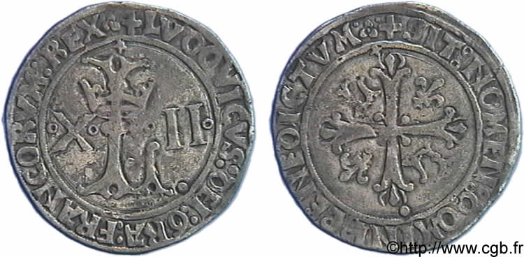 LOUIS XII, FATHER OF THE PEOPLE Dizain Ludovicus 3/02/1512 Lyon XF