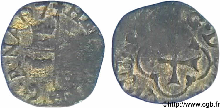 HENRY IV Vaquette de Béarn, 2e type n.d. Morlaàs MB
