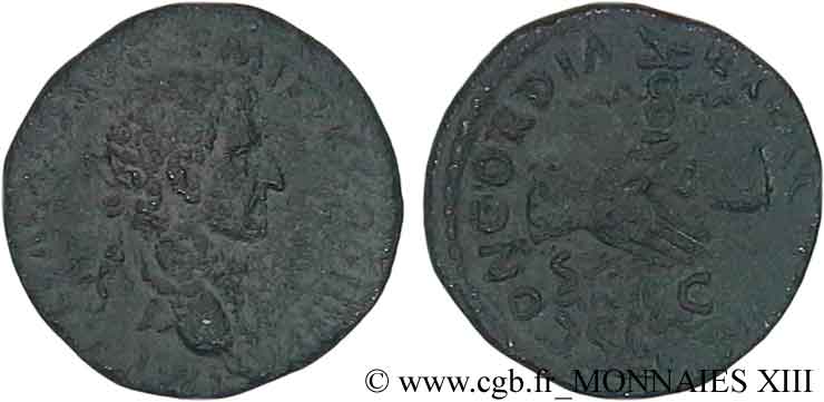 NERVA Dupondius, (MB, Æ 27) BC/MBC