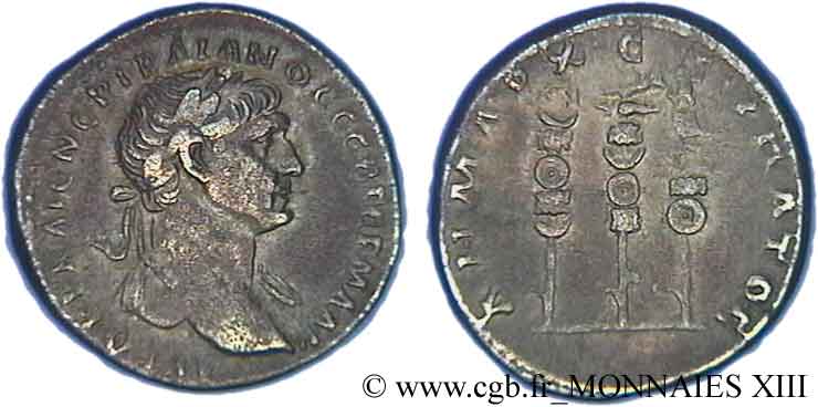 TRAJAN Tridrachme TTB