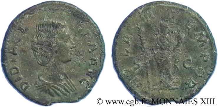 DIDIA CLARA Sesterce, (GB, Æ 31) XF