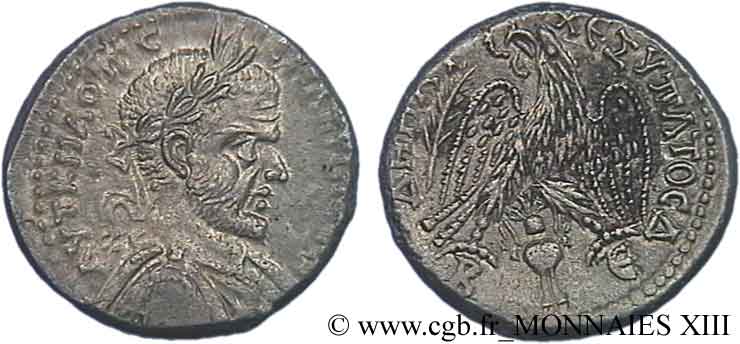 MACRINUS Tétradrachme syro-phénicien XF