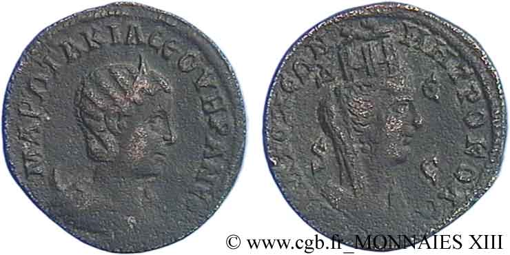 OTACILIA SEVERA Grand Bronze, (GB, Æ 30) TTB