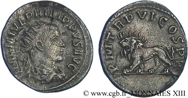 PHILIPPE II Antoninien TTB/TTB+