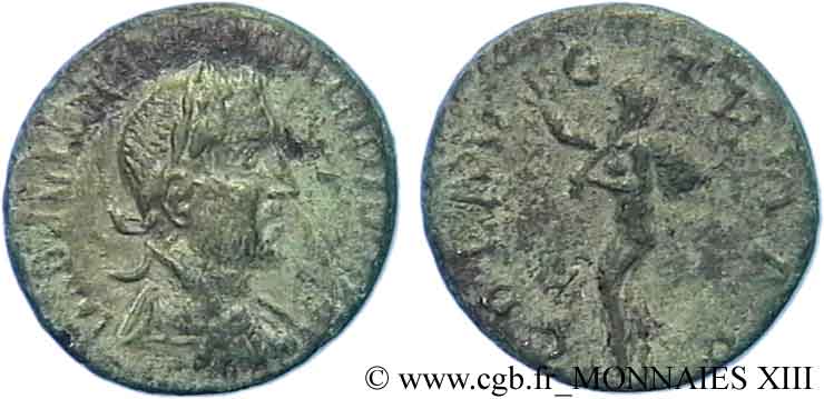 TREBONIANUS GALLUS 2 assaria, (MB, Æ 21) XF