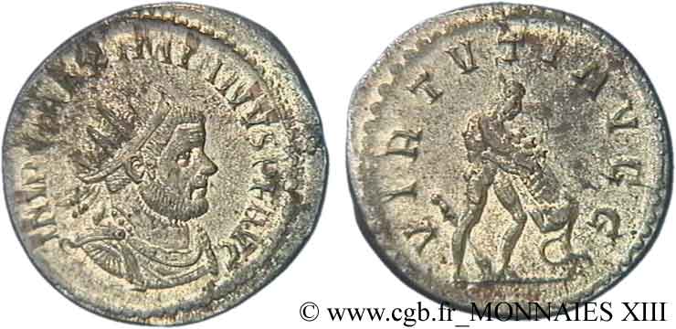 MAXIMIANUS HERCULIUS Aurelianus AU