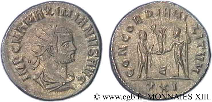 MAXIMIANUS HERCULIUS Aurelianus fST