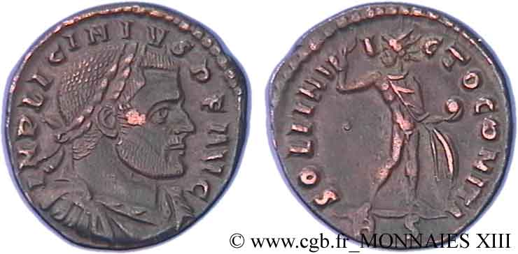 LICINIUS Ier Follis ou nummus TTB+