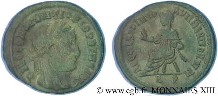 CONSTANTIUS I CHLORUS Demi-follis ou demi-nummus SS