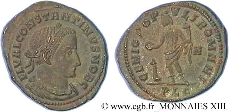 COSTANTINO I IL GRANDE Follis ou nummus SPL