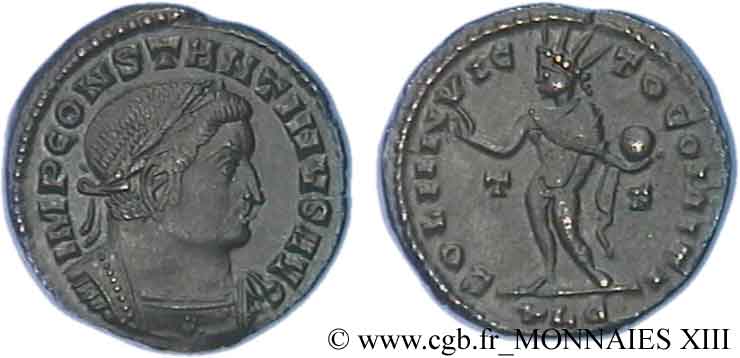 COSTANTINO I IL GRANDE Follis ou nummus MS