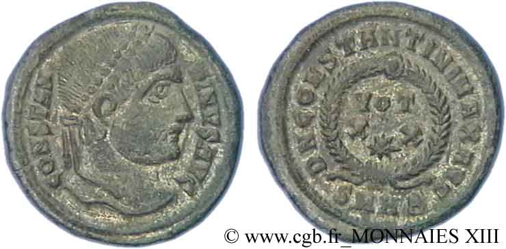 CONSTANTINE I THE GREAT Centenionalis ou nummus AU