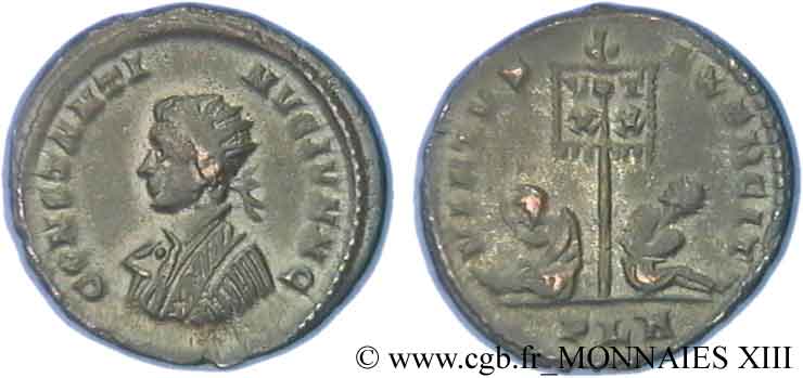 CONSTANTINE II Centenionalis ou nummus AU/XF