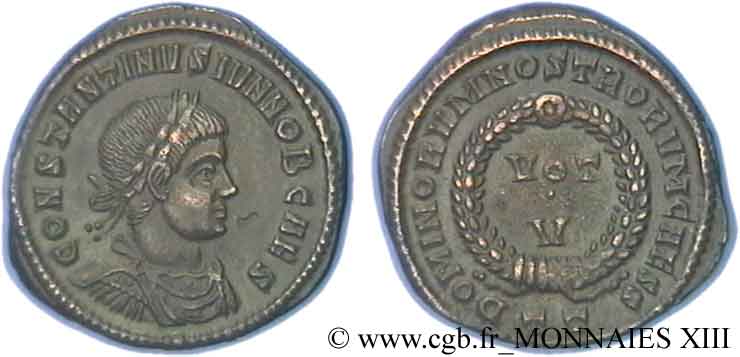 CONSTANTINO II Centenionalis ou nummus EBC