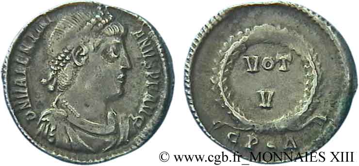 VALENTINIAN I Silique XF