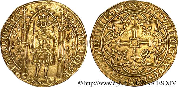 CHARLES V LE SAGE Franc à pied n.d.  TTB+