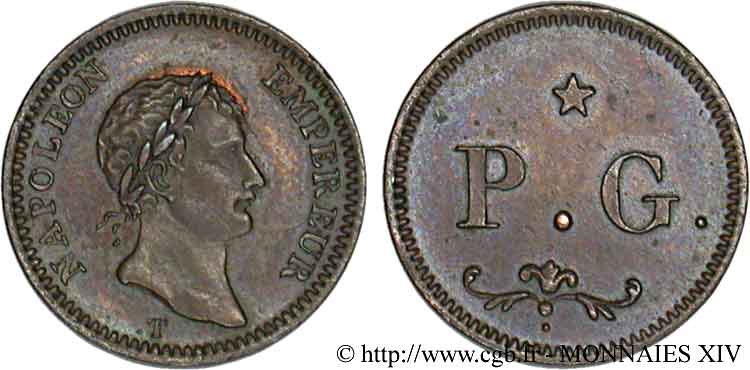 Essai au module 15 mm (un centime) par Gengembre n.d. Paris Maz.622 a SUP 