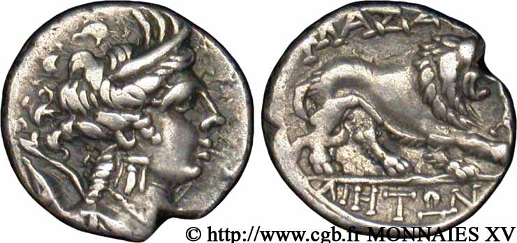 MASSALIA - MARSEILLES “Drachme légère” ou tétrobole XF