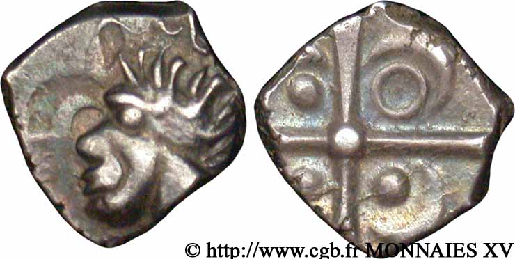 GALLIA - SUDOVESTE DELLA GALLIA - TOLOSATES (Regione di Vieille-Tolosa) Drachme “à la tête négroïde” XF/AU