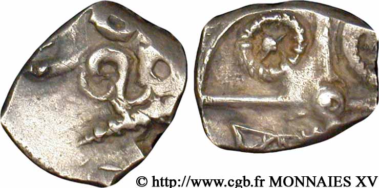 GALLIA - SOUTH WESTERN GAUL - RUTENI (Area of Rodez) Drachme “du type de Goutrens” XF