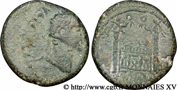 IMITATIONS OF ROMAN COINS Semis à l autel de Lyon, imitation celtique BC