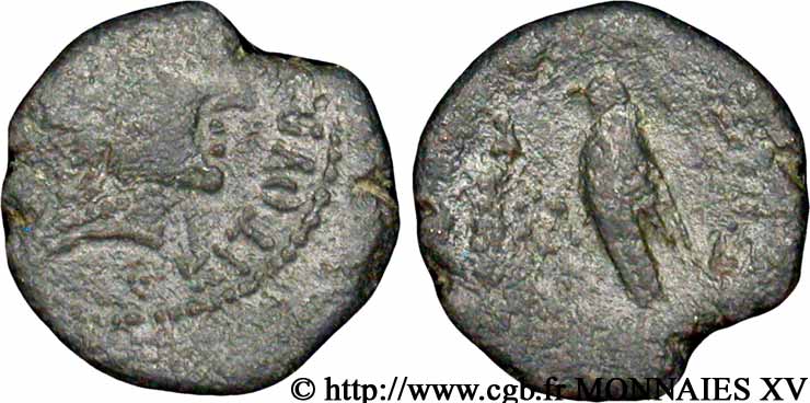 GALLIA - SANTONES / MID-WESTERN, Unspecified Bronze [...]C..KITOVR[...] (quadrans) VF