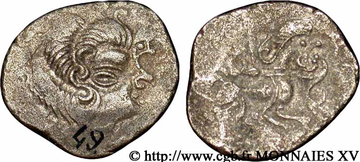 GALLIA - ARMORICA - CORIOSOLITÆ (Región de Corseul, Cotes d Armor) Statère de billon, classe IV b MBC+/MBC