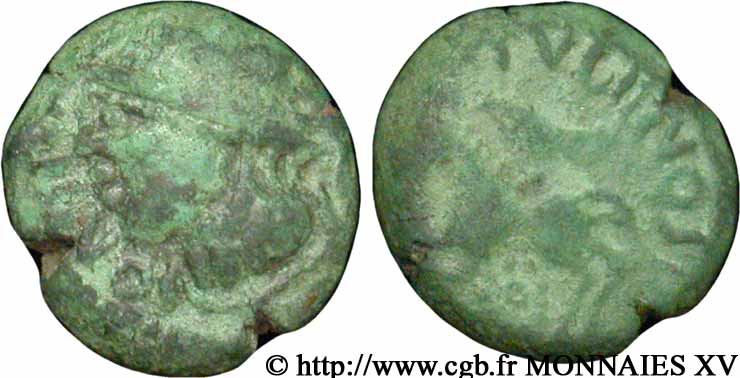 GALLIA BELGICA - LEUCI (Area of Toul) Bronze MATVGIINOS VF