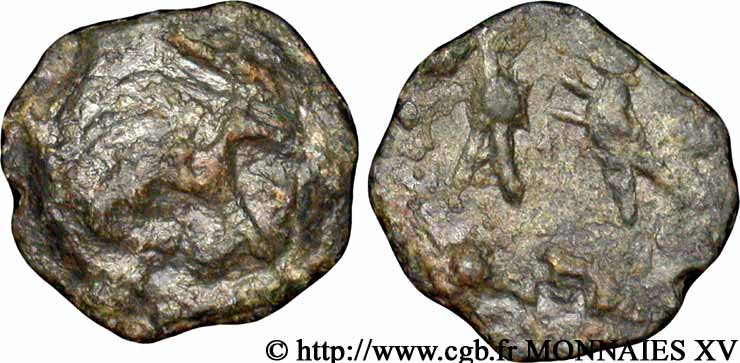 GALLIA - BELGICA - BELLOVACI (Regione di Beauvais) Bronze aux oiseaux, “type de Vendeuil-Caply” MB/BB