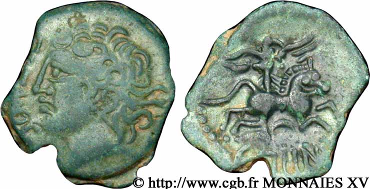 GALLIA BELGICA - MELDI (Regione di Meaux) Bronze EPENOS AU