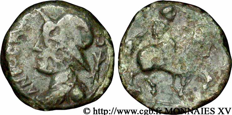 GALLIA BELGICA - ATREBATES (Regione di Arras) Bronze ANDOBRV VF/VF